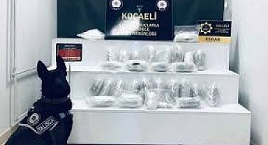 2 kilo 231 gram uyuşturucu ele geçirildi