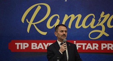 Aktaş ve Büyükakın sağlık çalışanlarıyla iftarda buluştu