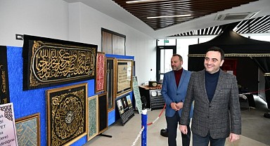 Başiskele’de kutsal emanetler sergisi açıldı