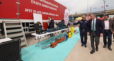 Büyükakın, “En güçlü itfaiye teşkilatından biriyiz”