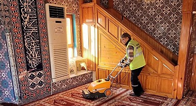 Dilovası’nda camiler pırıl pırıl oldu