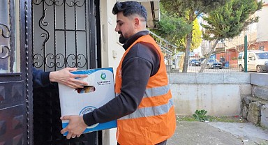 İhtiyaç sahiplerine gıda kolisi dağıtıldı