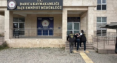 Polisi tehdit etmişti! Darıca’da yakalandı
