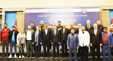 Romanlar iftarda bir araya geldi