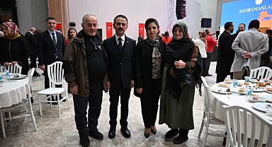 Şehit yakınları ve gaziler iftarda bir araya geldi