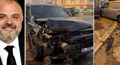 Şerifalioğlu trafik kazası geçirdi