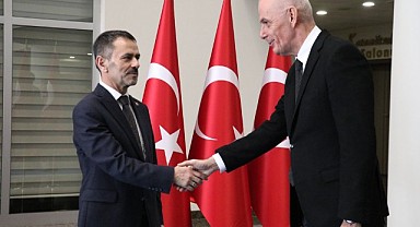 Vali Aktaş, bayramlaşma töreni düzenledi
