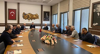 Vali Aktaş, Güzeller OSB Heyet Toplantısı’na katıldı