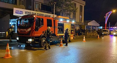 Yufkacıda yangın paniği! Kısa sürede söndürüldü