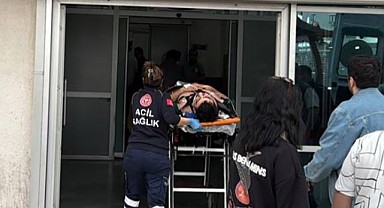 Yüksekten düşen işçi yaralandı!