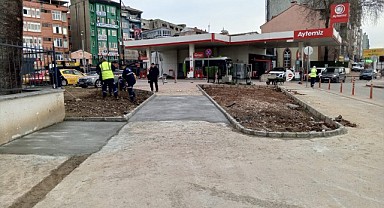 Büyükşehir, yol yapım çalışmalarını sürdürüyor