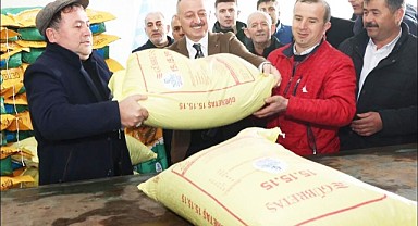 Çiftçi dostu belediye! Çiftçi dostu başkan!