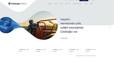 Çolakoğlu web sitesiyle uluslararası arenada öne çıktı
