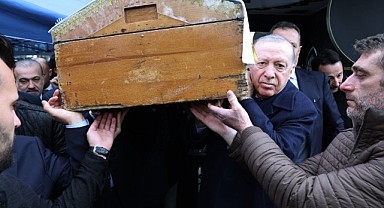 Erdoğan, Burhan Abiş'in cenaze törenine katıldı