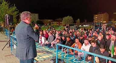 Gebze’de eller semaya Gazze için açıldı