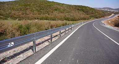 Hereke-Çerkeşli yoluna otokorkuluk yapıldı