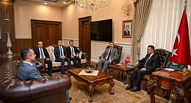 Koşal, Vali Aktaş'ı ziyaret etti