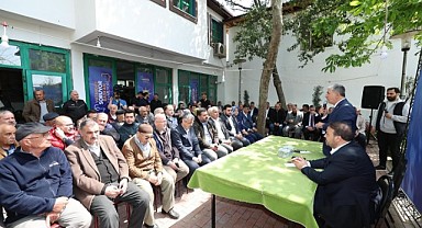 Tavşancıl halkı konuştu, Ömeroğlu dinledi