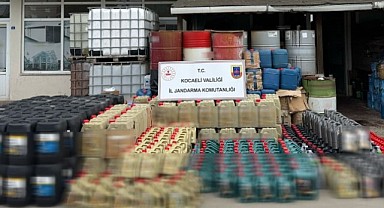 12 milyon TL değerinde sahte madeni yağ ele geçirildi