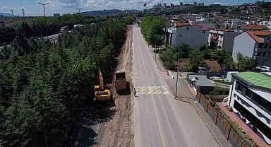 Alikahya tramvay hattında çalışmalar tam gaz sürüyor