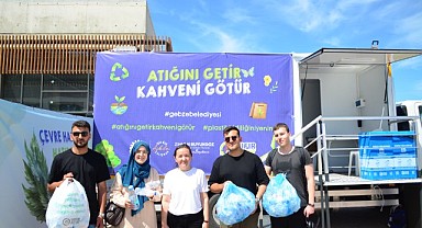 Atığını getiren öğrenciler ücretsiz kahve alacak