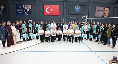 Bilgievi kursiyerleri, sporda hünerlerini sergiledi