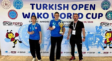 Çayırovalı sporcular WAKO’da madalyaları topladı