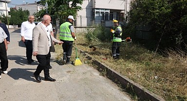 Darıca’da bayram temizliği başladı