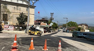 Gebze köylerinde yol çalışması tam gaz sürüyor