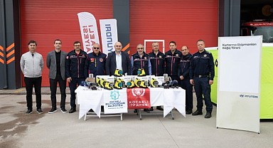 Hyundai Motor, Kocaeli İtfaiyesi’ne ekipman bağışladı