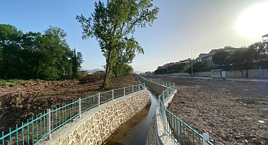 İSU, dere ıslah çalışmalarına tam gaz devam ediyor