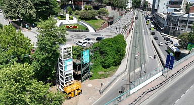 İzmit Tren Garı asansöründe çalışmalar sürüyor