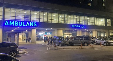 Karnından vurulan kadın hastaneye kaldırıldı