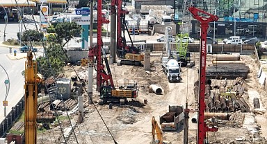 “Körfezray Metro Projesi”nde her ilçede hummalı bir çalışma