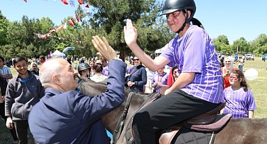 Özel çocuklar Enfest ile coştu