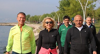 Sağlıklı yaşam yürüyüşü tam not aldı