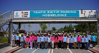7 bin 136 öğrenci trafik kurallarını öğrendi