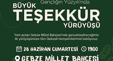 AK Parti Gebze ‘Teşekkür Yürüyüşü’ düzenleyecek