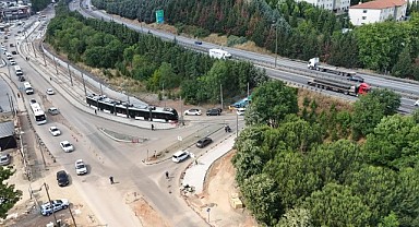 Alikahya Stadyum Tramvay Hattı’nın test sürüşünü yapıldı