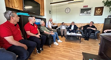 Ardıç, gönüllü itfaiyecileri ziyaret etti