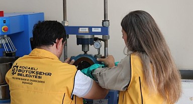 Betonun, kalitesi ölçülmeden onay verilmiyor