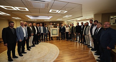 Büyükakın, Murat Aydın ve yönetimini kabul etti