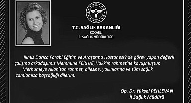 Farabi'nin sevilen hemşiresi kansere yenik düştü