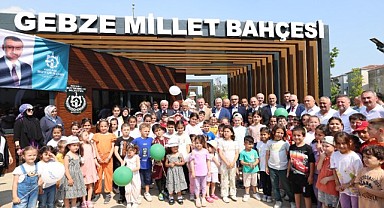 Gebze Millet Bahçesi hizmete açıldı