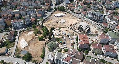 Kent Meydanı’nda çalışmalar hızlandı