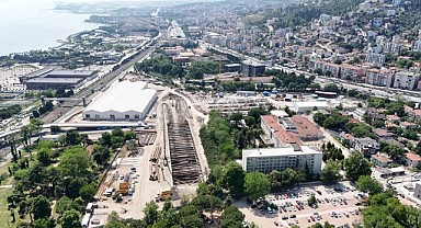 Körfezray Metro Projesi'nde çalışmalar devam ediyor