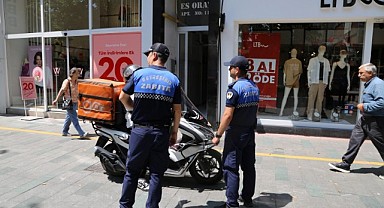 Motosikletler denetimden geçiriliyor