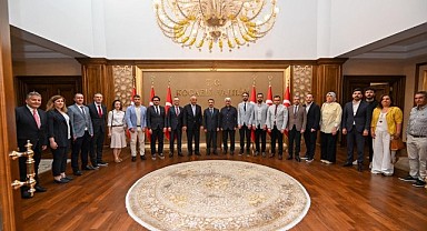 Vekil Hülagü ve beraberindeki heyet Aktaş’ı ziyaret etti