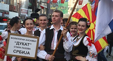 2. Uluslararası Halk Oyunları Balkan Festivali başladı
