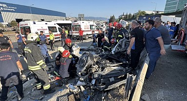 5 kişinin öldüğü feci kazada tır sürücüsü tutuklandı!